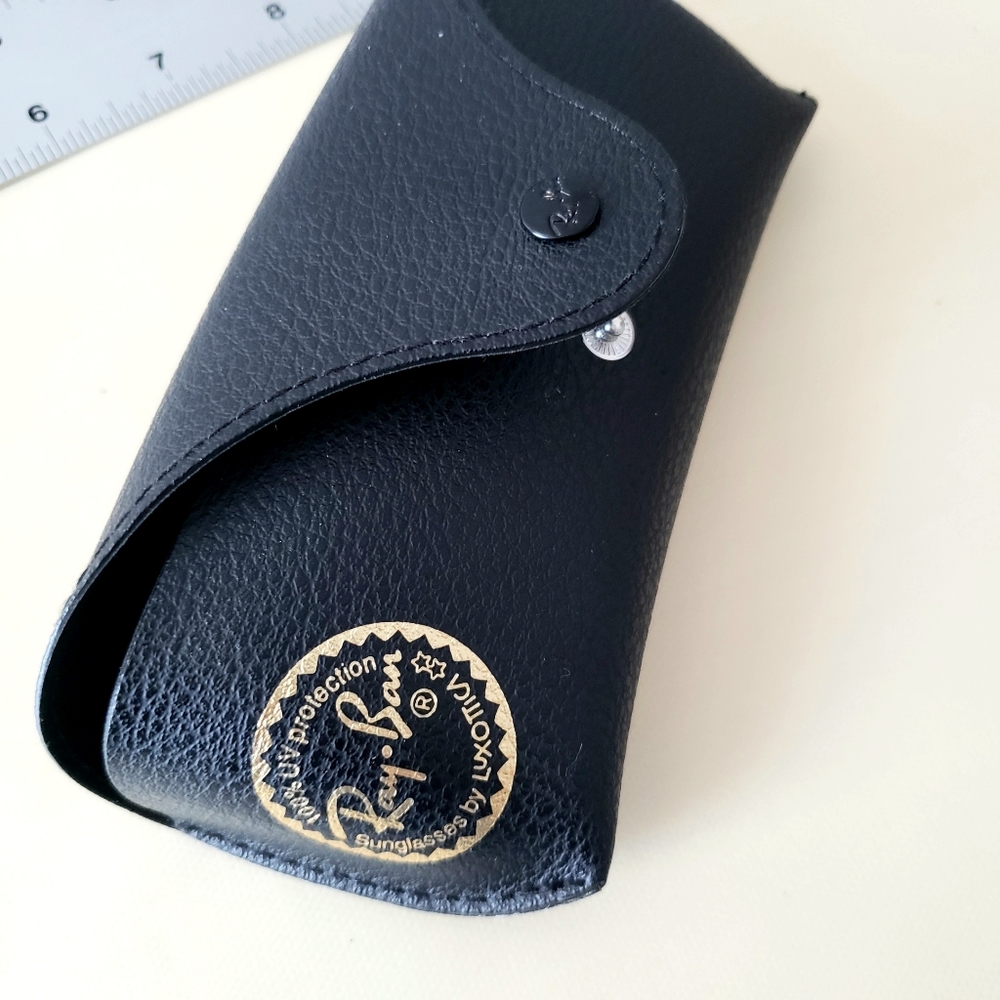 Ray Ban sunglasses leather case NEW